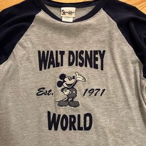 Disney Parks Mickey Baseball Tee